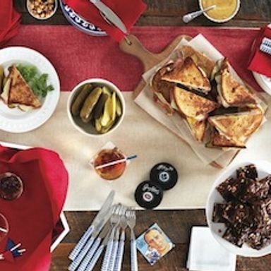 Karine's hockey-night party menu
