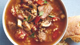 Soup of the day: Beefy barley soup