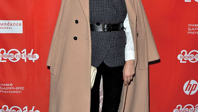 How to layer a camel coat like Diane Kruger