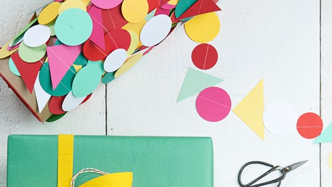 How to make your own DIY paper garland