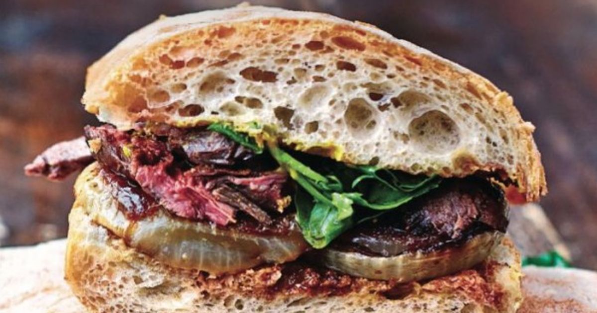 Jamie Oliver's steak and onion sandwich Chatelaine