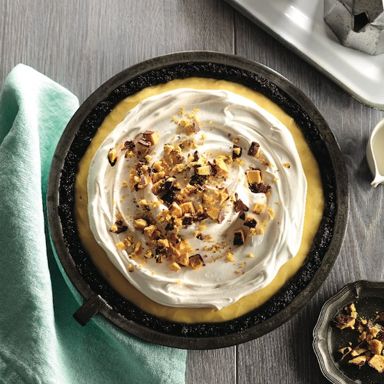 This over-the-top banana-caramel cream pie is nothing short of spectacular
