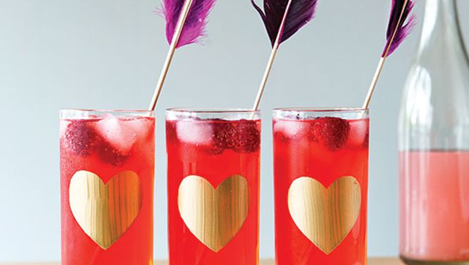 How to make a heart glass & cupid's arrow swizzle stick