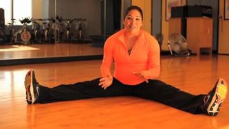 Olympic athlete Priscilla Lopes-Schliep's two favourite stretching exercises
