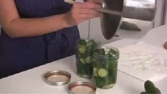 Make cucumber fennel pickles in 10-minutes