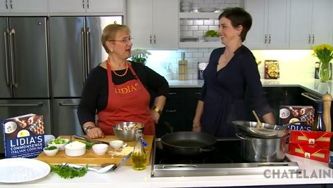 In the kitchen with Lidia Bastianich