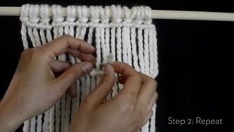Macrame: How to weave