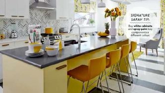Peek inside Sarah Richardson's sunny kitchen makeover
