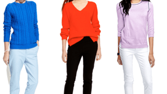 Brighten up your look (and your mood) with colourful sweaters