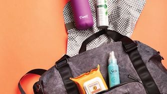 Time to declutter your gym bag