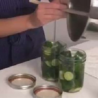 Make cucumber fennel pickles in 10-minutes