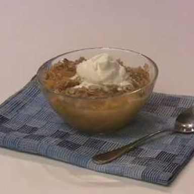 Cooking class: Peach Crisp