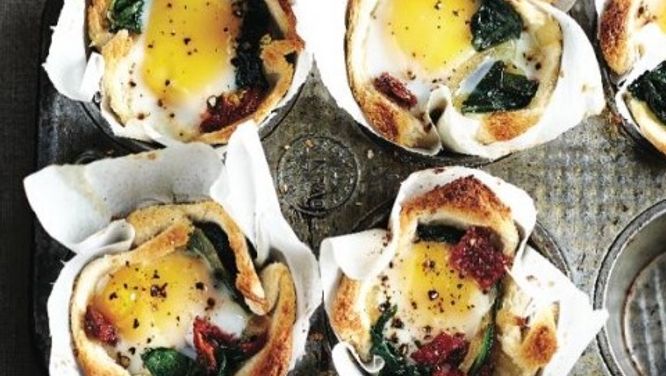 How to make egg toast tartlets and maple-fennel bacon