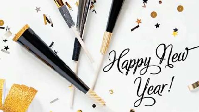 How to make a confetti popper for New Year's Eve