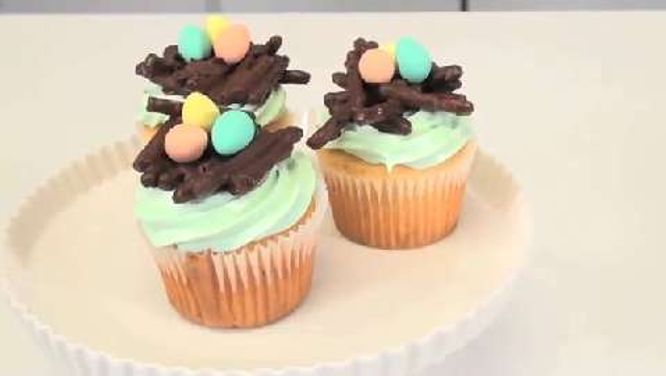 How to decorate cupcakes for Easter
