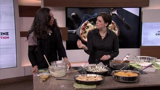 One-pot wonders: Chili with Cheddar Cornbread and Spinach and Feta Pie