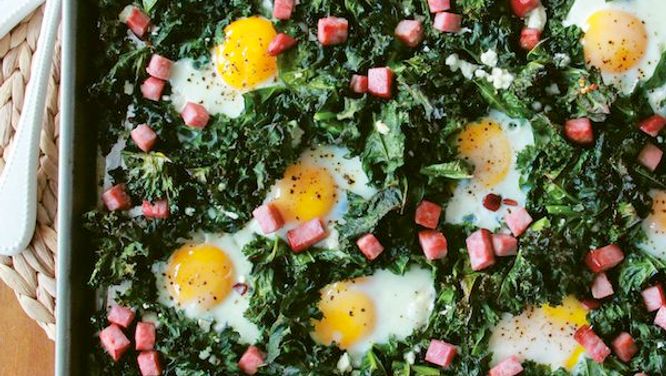 Molly Gilbert's green eggs and ham