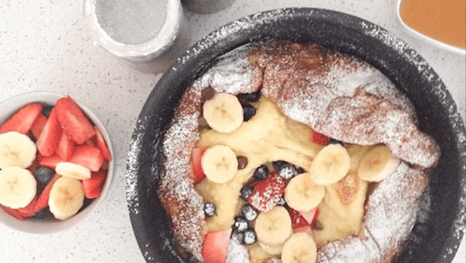 And the winner of our Dutch baby challenge is...
