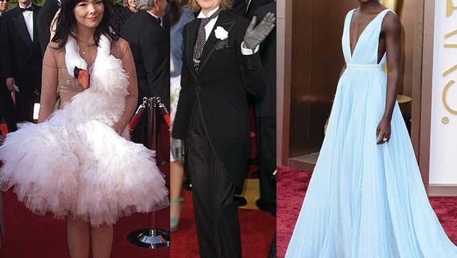 The Oscars' most memorable fashion moments