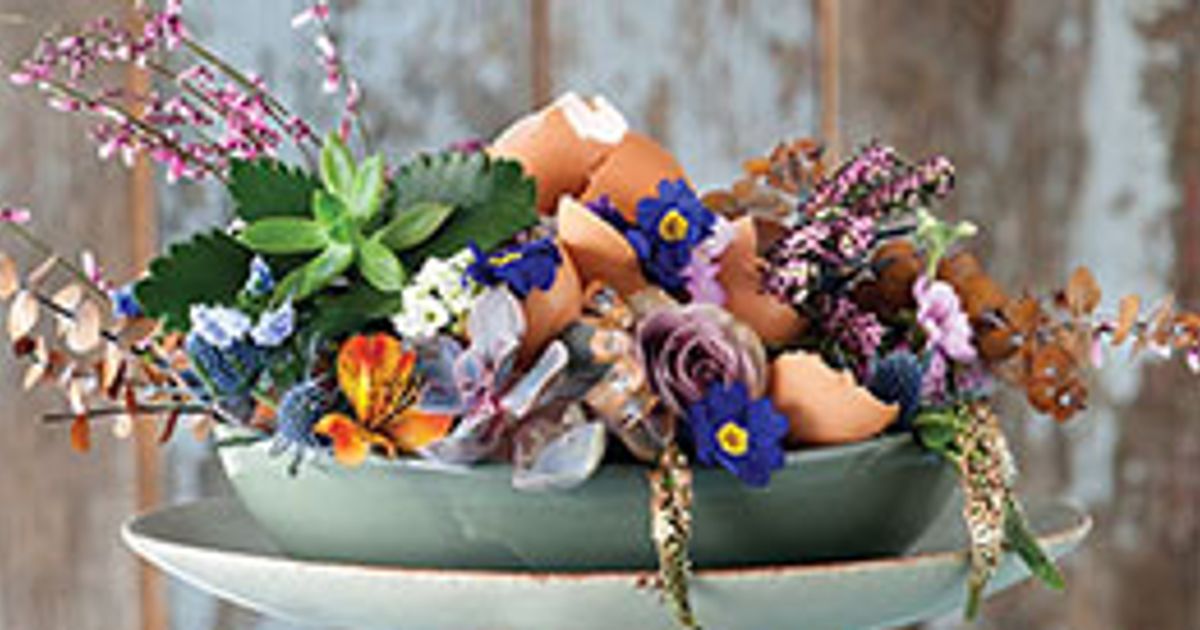Spring Piece How to make beautiful, spring centrepieces - Chatelaine