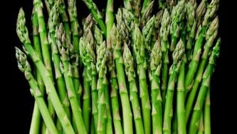 Asparagus gratin