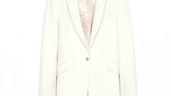 How to wear a crisp white blazer for day or night