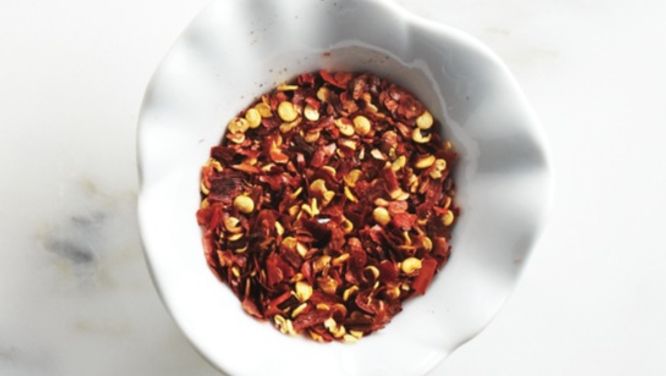 Hot-red-chili flakes