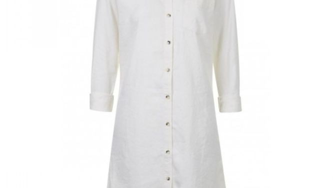 5 ways to wear a classic white shirt dress