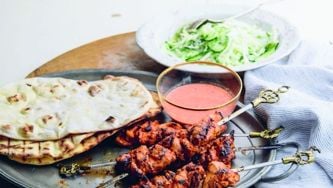 Curtis Stone's piri piri chicken with slaw