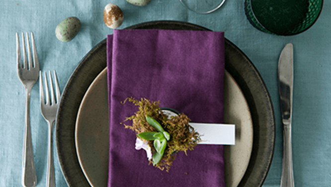 How to: The perfect DIY Easter table setting