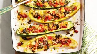 Sicilian Zucchini Boats