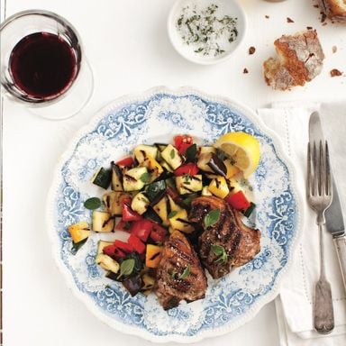 Food and wine pairing: Grilled lamb + syrah