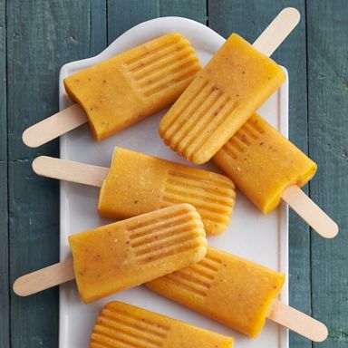 Peach-Thyme Ice Pops