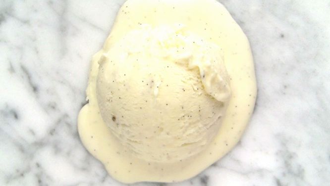 Vanilla ice cream