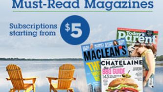 Subscribe to Chatelaine for just $5