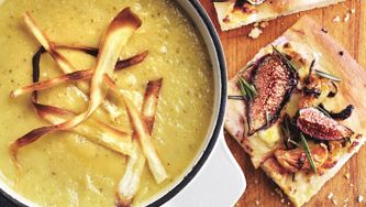 Soup of the day: Parsnip, leek and apple soup