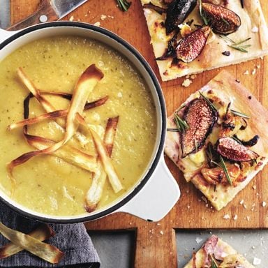 Soup of the day: Parsnip, leek and apple soup