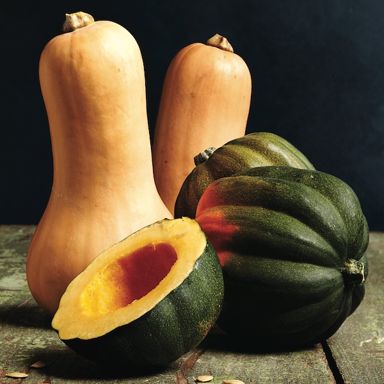 Roasted squash salad