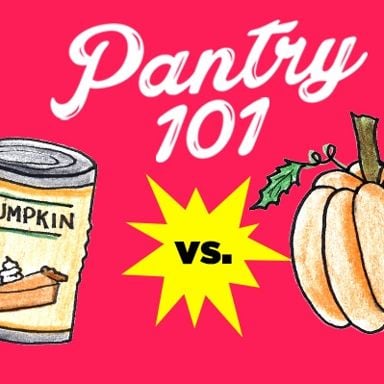 Pantry 101: Canned vs. fresh pumpkin