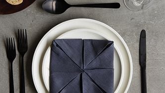 How to fold a napkin like an entertaining pro