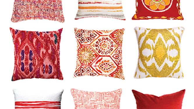 Pillow talk: How to mix patterns and prints