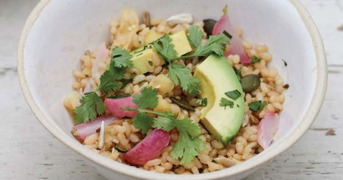 Nigella Lawson's rice bowl with ginger, radish, and avocado Chatelaine