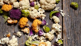 Roasted cauliflower mash