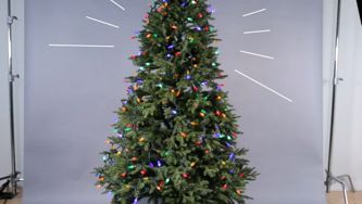 How to light a Christmas tree