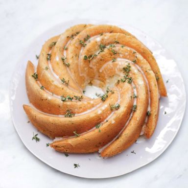 Nigella Lawson's thyme and lemon bundt cake