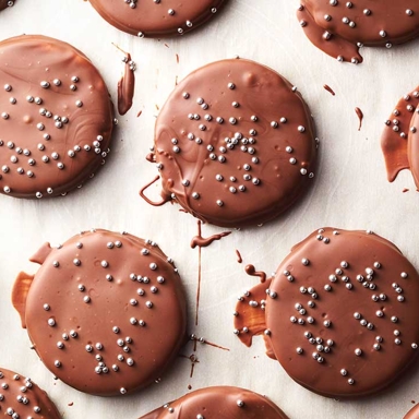 Chocolate-Mint Cookie Thins
