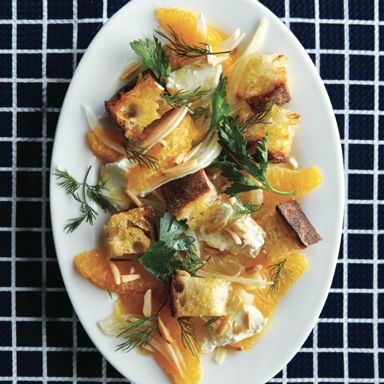 Winter panzanella