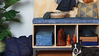 How to make the easiest-ever entryway organizer