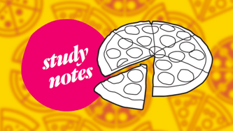 Does serving pizza on a big table make you eat less?