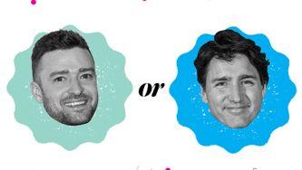 Who said it: Justin Timberlake or Justin Trudeau?